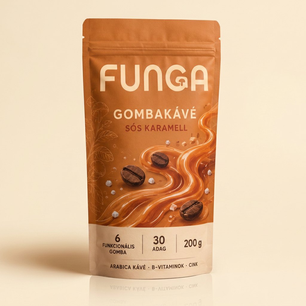 Gombakávé Sós karamell
